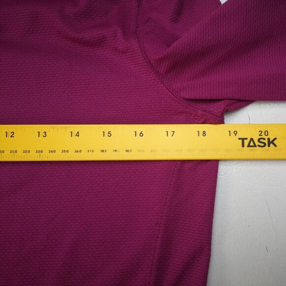 Hyba Ladies Size Medium Lightweight Purple Full Zip Jacket w/ Hood - Picture 11 of 13